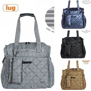 Lug Saunter Classic Duffel & Sway Pouch NWT